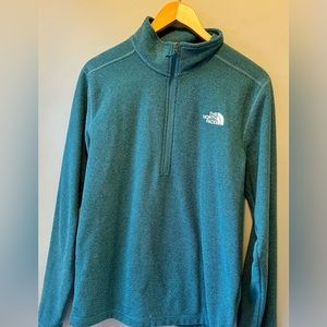 The North Face 1/4 zip sport fleece pullover mens size medium